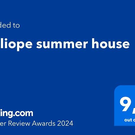 Kalliope Sea View Summer House Tripiti Exterior photo